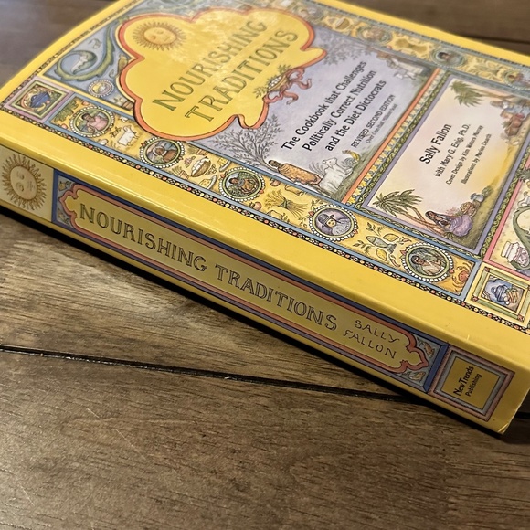 Nourishing Traditions Sally Fallon Large Format Cookbook Revised 2nd Ed. - Picture 2 of 7